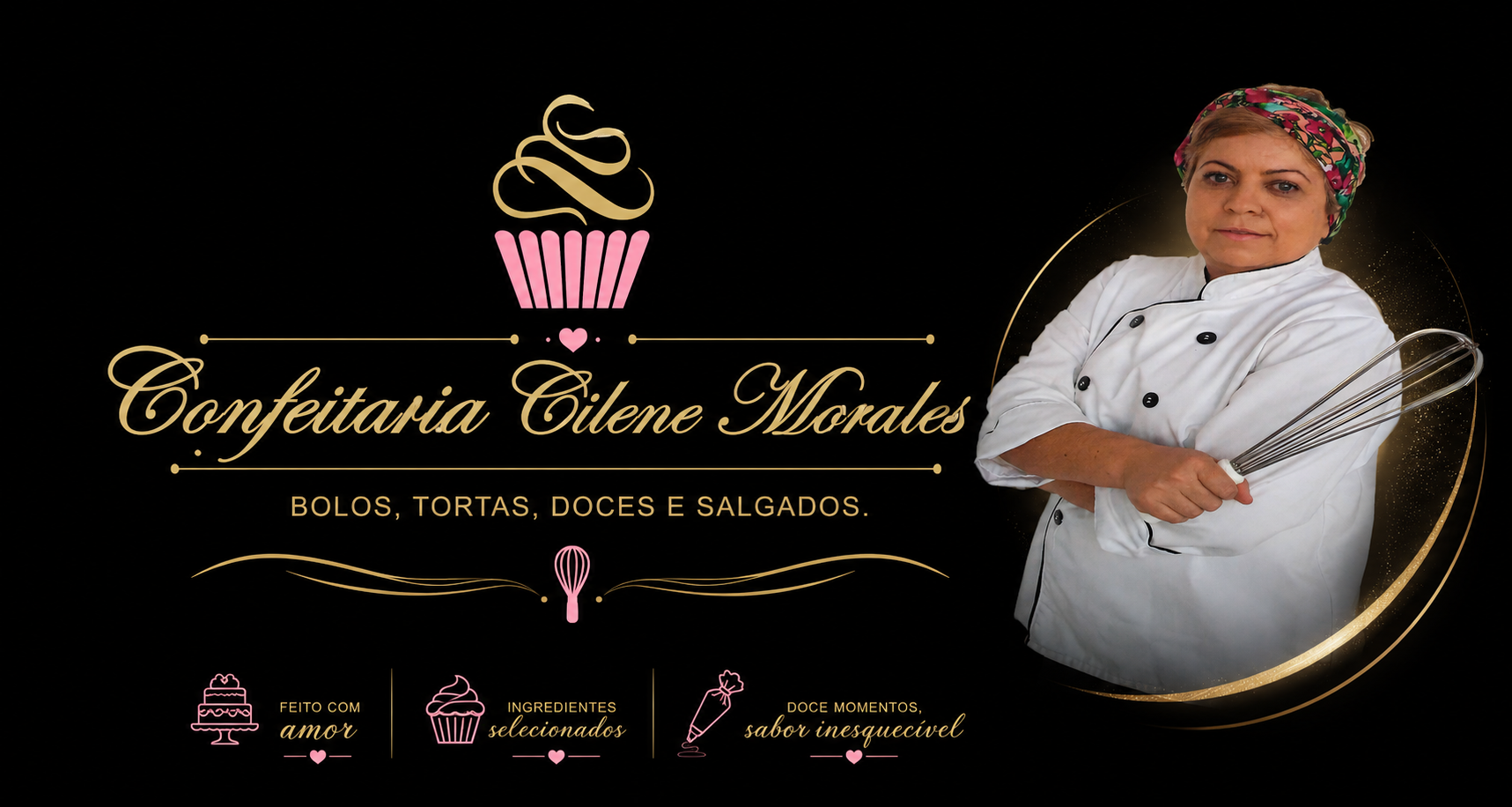 Confeitaria Cilene Morales — Bolos, tortas, doces e salgados
